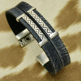 men's bracelet navajo rug design