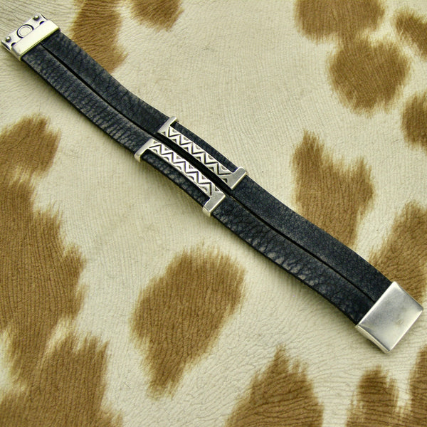 men's bracelet navajo rug design